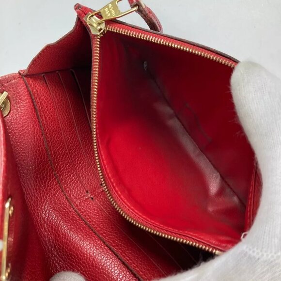 LOUIS VUITTON MonogramEmpreinte PochetteSaint Germain Chain Long Wallet - Picture 13 of 13